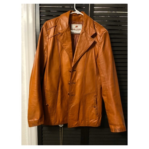 Vintage Crae Carlyle Leather Jacket - Picture 1 of 3